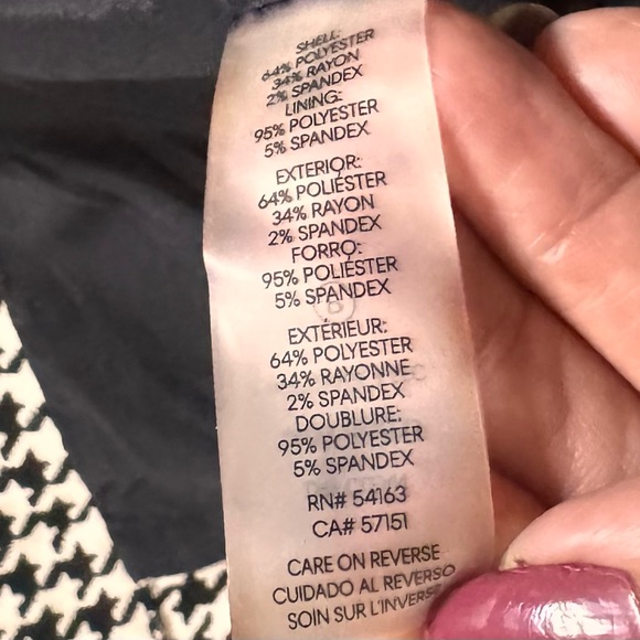 NWT Calvin Klein Black & White Career Knit Knee Length Pencil Skirt – Size 2 - Picture 15 of 16